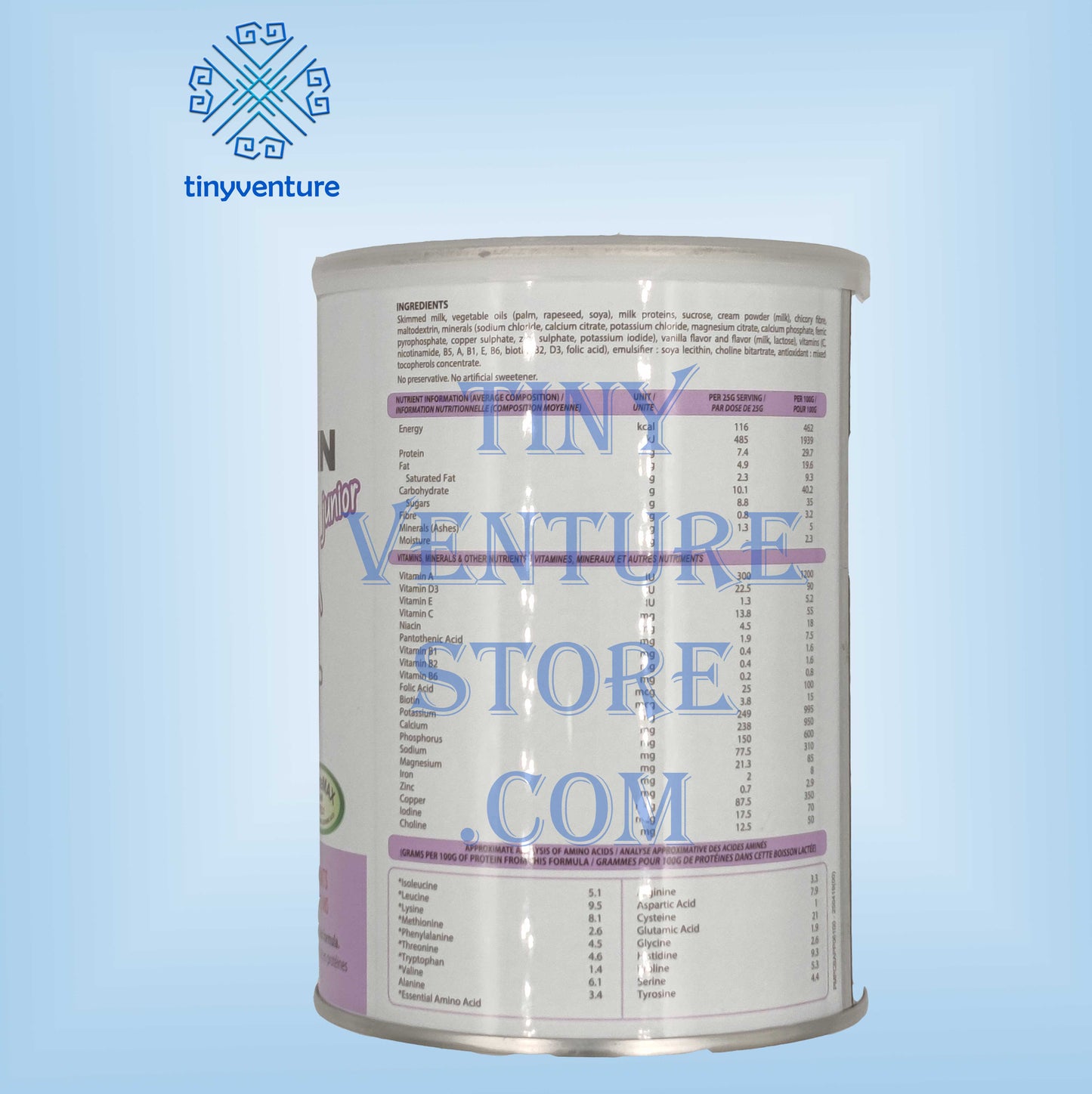 Appeton Nutrition Weight Gain Junior Vanilla 450g