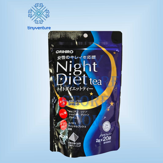 Orihiro Night Diet Tea Blue 2g x 20 packs