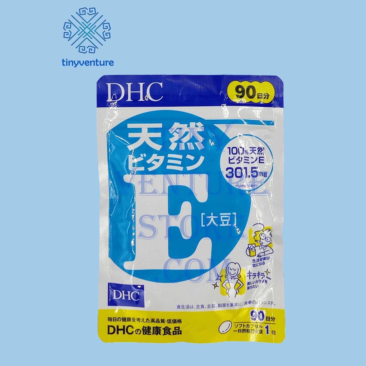 DHC Vitamin E 90 Days 90 Tablets